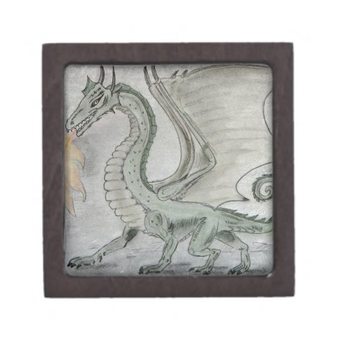 Fire Breathing Dragon Jewelry Box