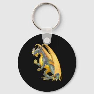 Fire Breathing Dragon Keychain
