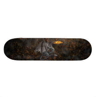 Fire-Breathing Dragon Skateboard Deck