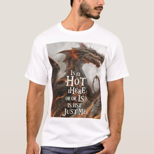 Fire Breathing Dragon T_Shirt