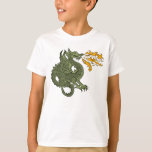 Fire Breathing Dragon T-shirt at Zazzle