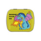Fire Breathing Dragon Tooth Fairy Candy Tin (Top)