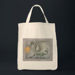 Fire Breathing Dragon Tote Bag<br><div class="desc">A Fire Breathing Dragon I drew</div>