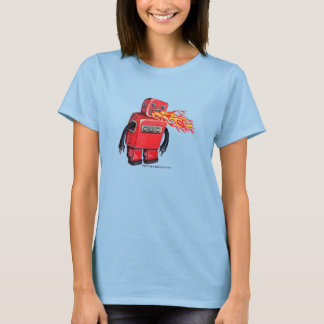 Fire-breathing Robot T-Shirt