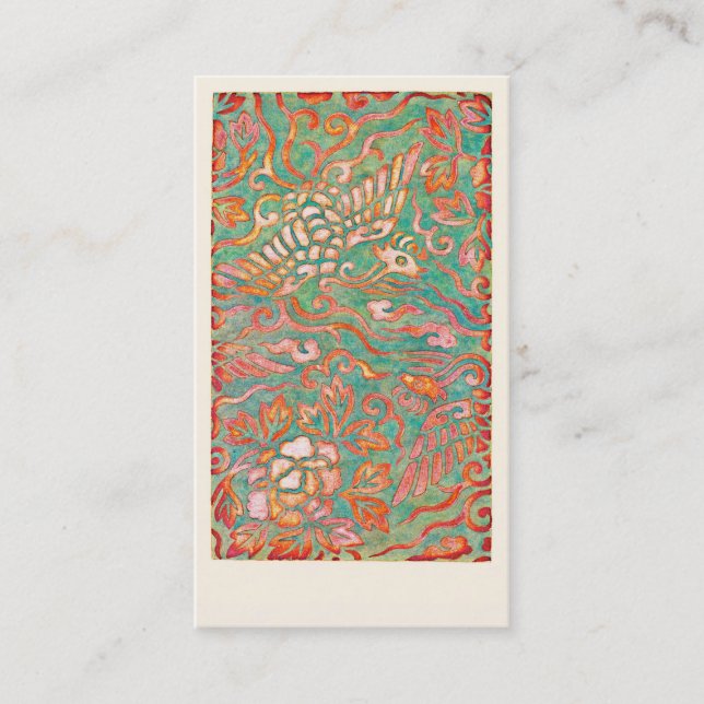 Fire-Breathing Southwest Desert Dragons Business Card (Front)