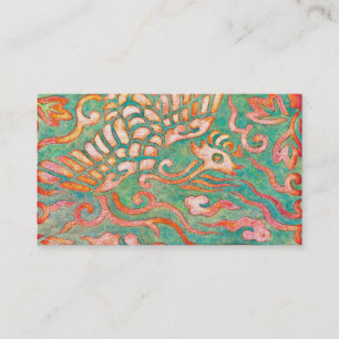 Fire-Breathing Southwest Desert Dragons Business Card