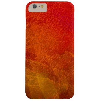 Fire - Bright Orange Red Yellow Abstract Art Barely There Iphone 6 Plus Case by MHDesignStudio at Zazzle