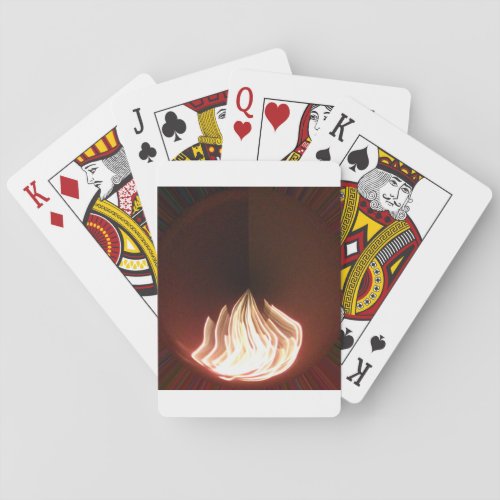Fire Burning Hakuna Matata in Lifepng Playing Cards