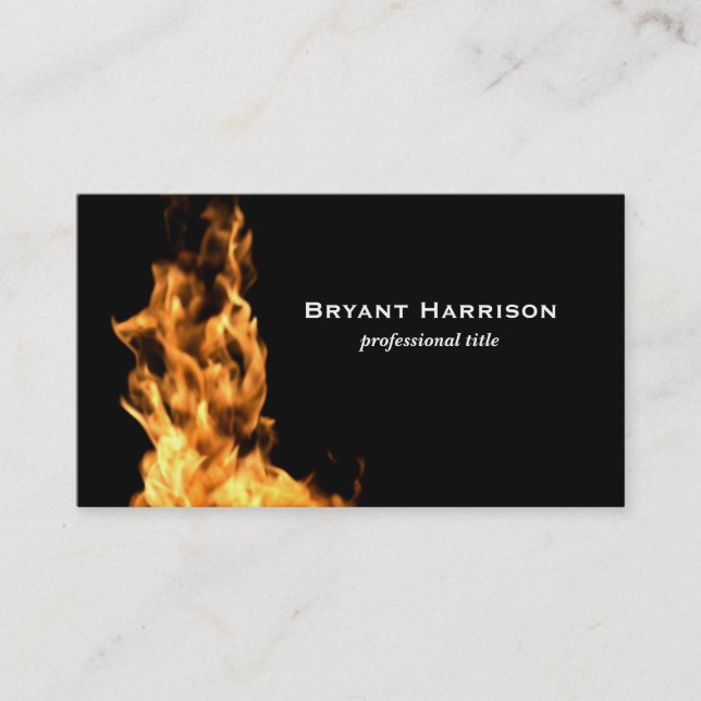 Fire Business Card (Front)