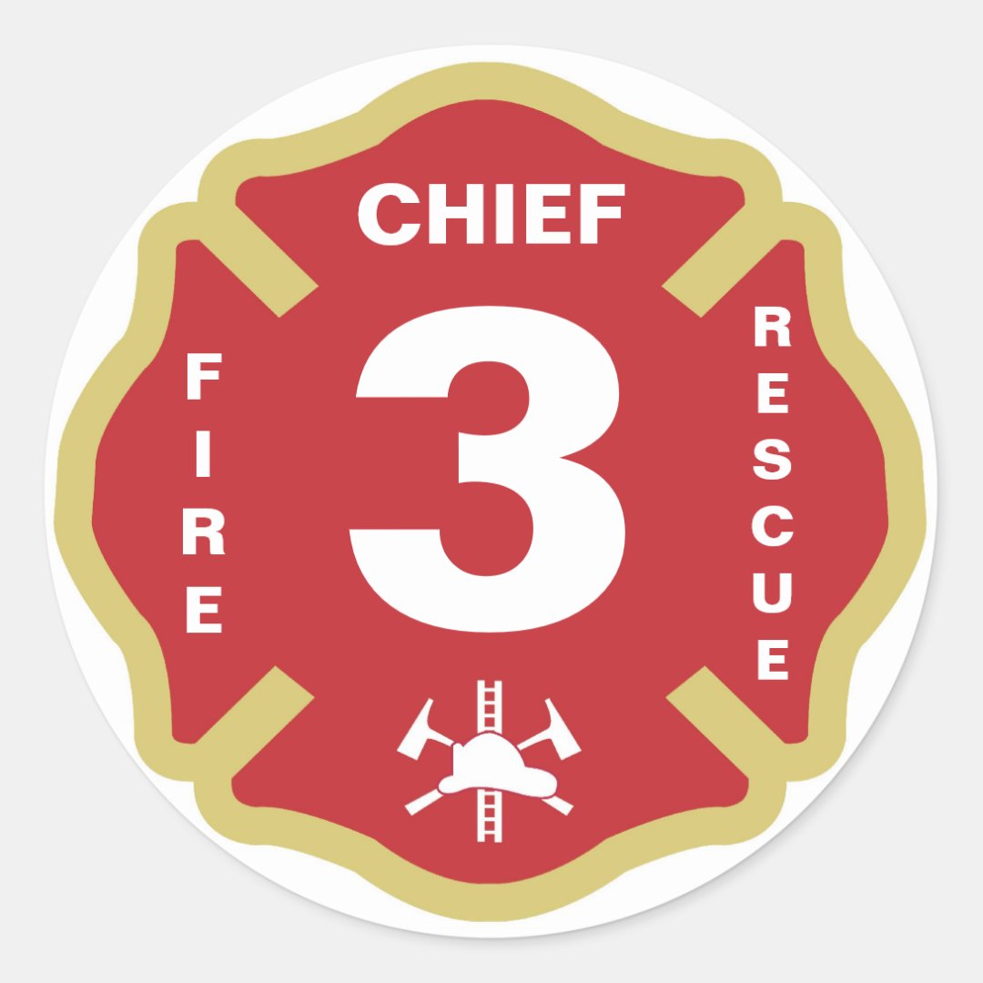 Fire Chief Badge Sticker Zazzle   Fire Chief Badge Sticker R1f15e20b704542ec9e85e4e4c78c3605 0ugmp 8byvr 1080 