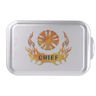 Fire Chief Flames Cake Pan