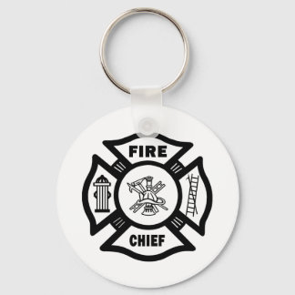 Fire Chief Keychain