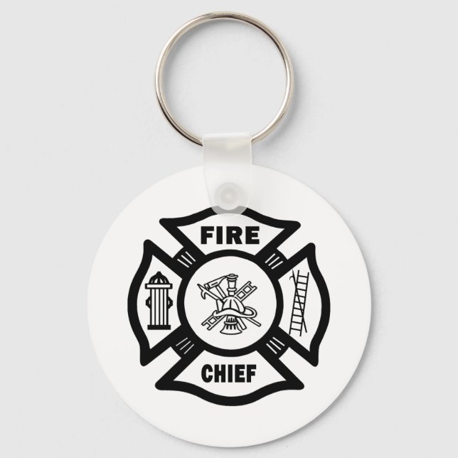 Fire Chief Keychain (Front)