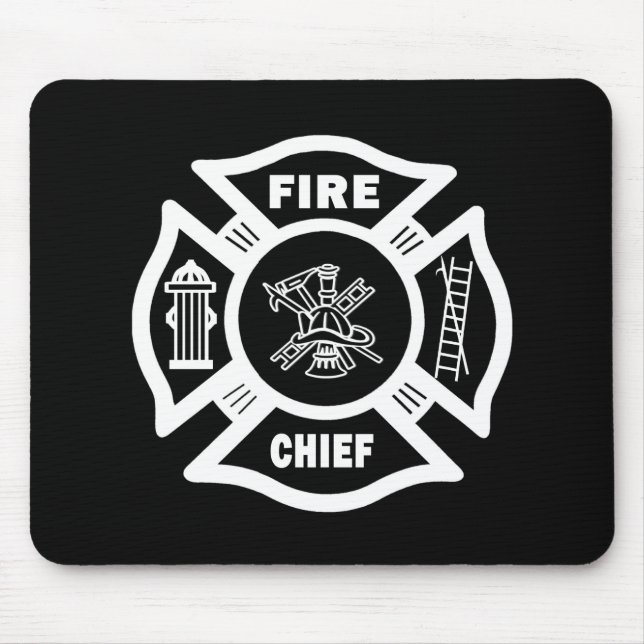 Fire Chief Mouse Pad (Front)