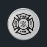 Fire Chief Speaker<br><div class="desc">Firefighter Maltese gifts and apparel for firefighters features fire dept theme logo for firemen and female firefighters on t-shirts, apparel, gift mugs, mousepads and firefighter ties for men.</div>