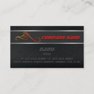 Fire Chopper Business cards