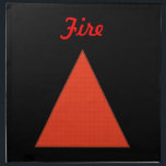 Fire Cloth Napkin<br><div class="desc">From the flames of the South, may this design bring you peace and happiness.</div>