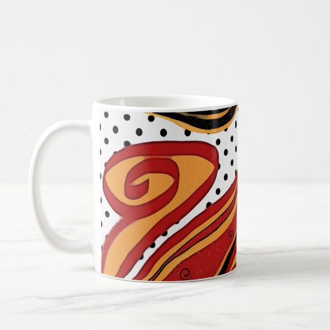 Fire Coffee Mug (Left)