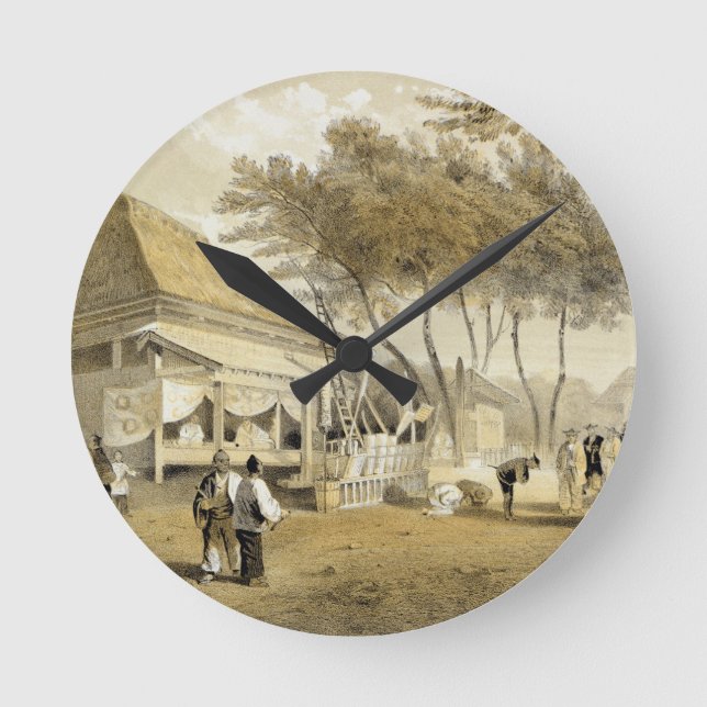 Fire Company's House and Engine, Yokuhama, from 'N Round Clock (Front)