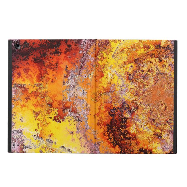 Fire Damaged Case For iPad Air (Outside)