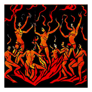 Fire Dance Poster