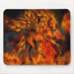 Fire Dancer Fantasy Mousepad