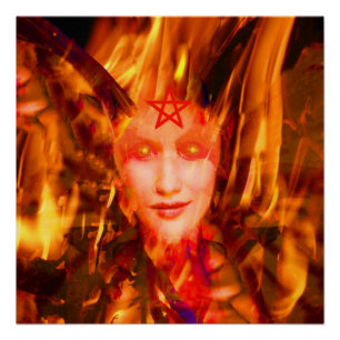 Fire Demon Poster