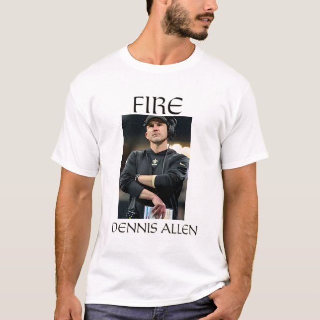 Fire Dennis Allen T-Shirt (Front)
