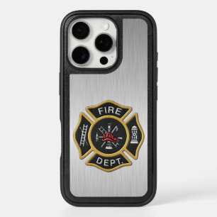 Fire Department Badge Deluxe iPhone 16 Pro Case