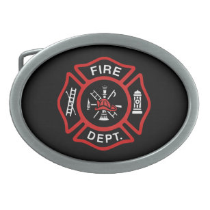 custom fire department belt buckles