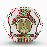 Fire Department Battalion Chief Shield Design Award<br><div class="desc">Fire Department Battalion Chief Shield Design</div>