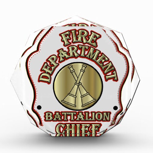 Fire Department Battalion Chief Shield Design Award