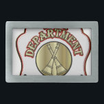 Fire Department Battalion Chief Shield Design Belt Buckle<br><div class="desc">Fire Department Battalion Chief Shield Design</div>