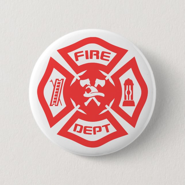 Fire Department Button (Front)