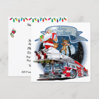 Fire Department Christmas HD Print