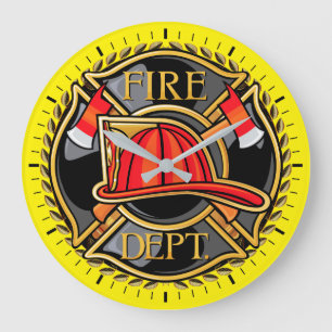 Fire Department Clock