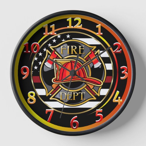 FIRE DEPARTMENT CLOCKS
