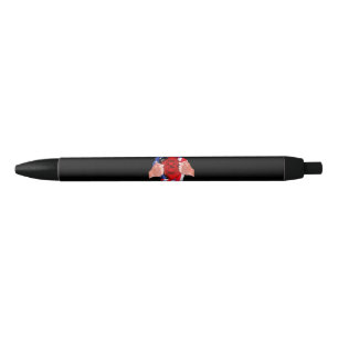 Fire Department Flag Firefighter Thin Red Line Pen