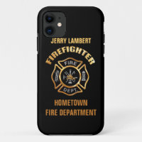 Fire Department Gold Name Template