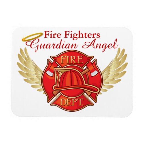 Fire Department _ Guardian Angel _ SRF Magnet