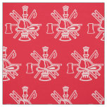 Fire Department Icon  Fabric