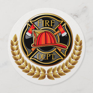 Fire Department Invitation