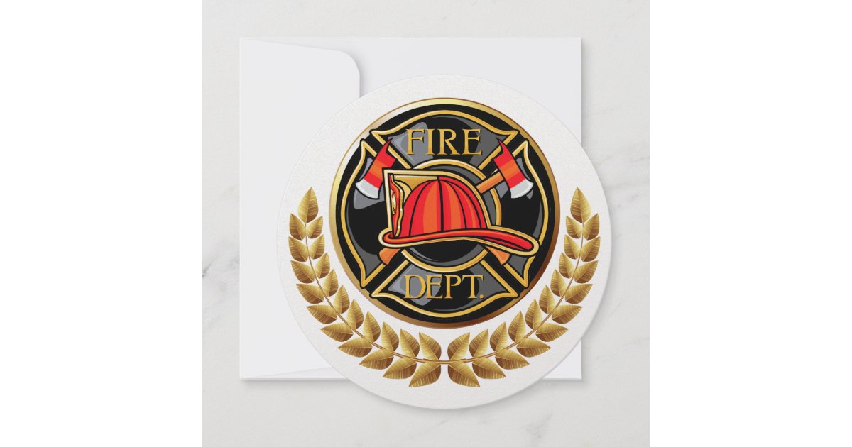 fire-department-invitation-zazzle