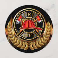 Fire Department Invitation