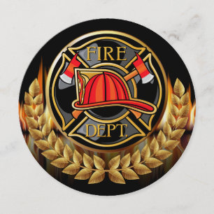 Fire Department Invitation