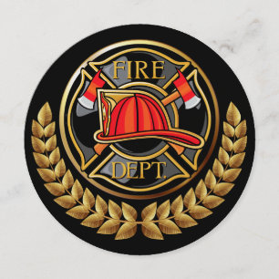Fire Department Invitation