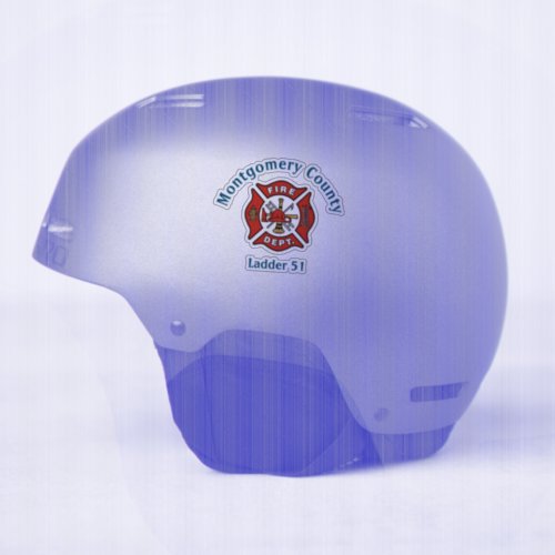 Fire Department Logo Custom Equipment Sticker