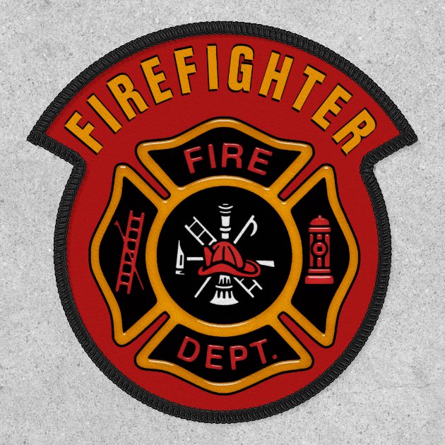 SEATTLE FIRE DEPT MALTESE CROSS PATCH WASHINGTON WA 