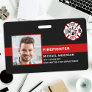 Fire Department Personalized Photo Firefighter ID Badge
