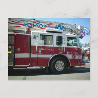 Fire Department Postcard